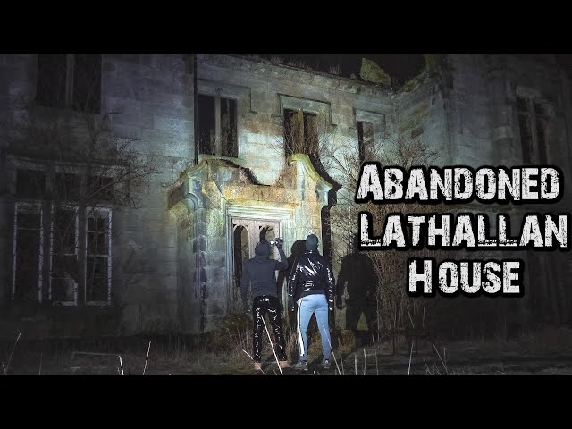 Abandoned Lathallan House, Polmont, Urbex Scotland, UK. Exploring at night with Deviant Discoveries.
