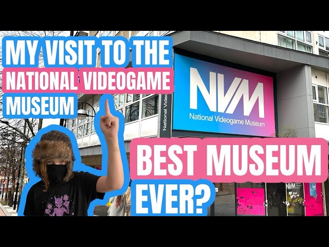 The National Videogame Museum, Sheffield. Is it the best museum ever?
