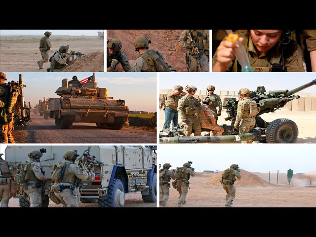 Norwegian Soldiers in Action: Operational Exercise Rehearsal at Al Asad Air Base, Iraq