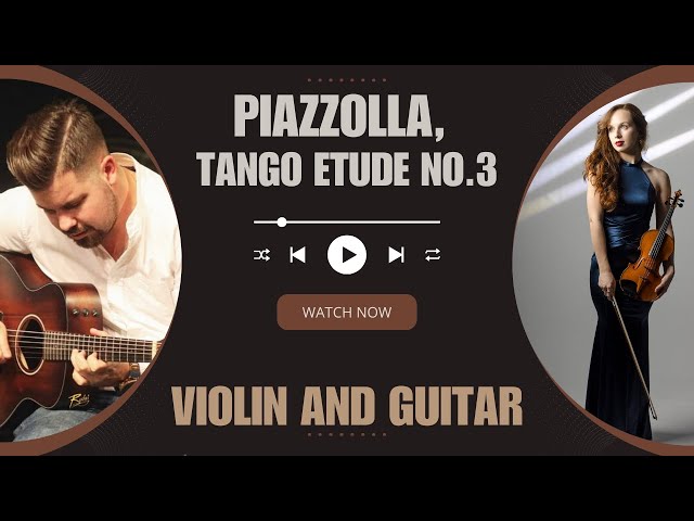 Piazzolla Tango Etude No.3- Lea Brückner and Gabor Ladanyi