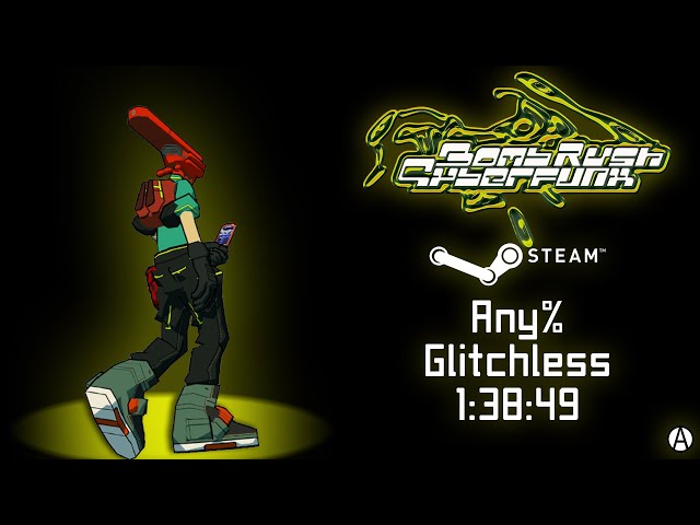 Bomb Rush Cyberfunk Speedrun (1:38:49) - Any% Glitchless - Steam