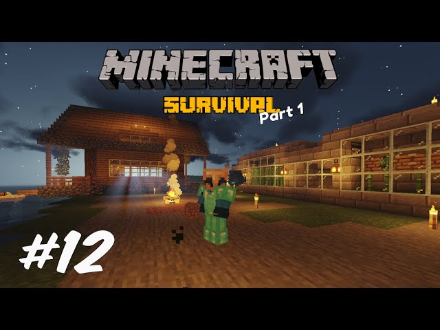 Mencari Desa Villager! Part 1 - Relaxing Longplay - Minecraft Survival Indonesia (No Commentary) #12