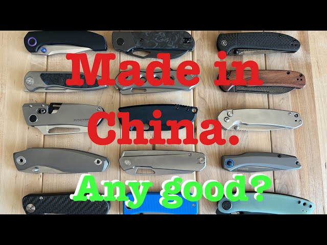 The 16 BEST Chinese knives in my collection 🫰🔪👏