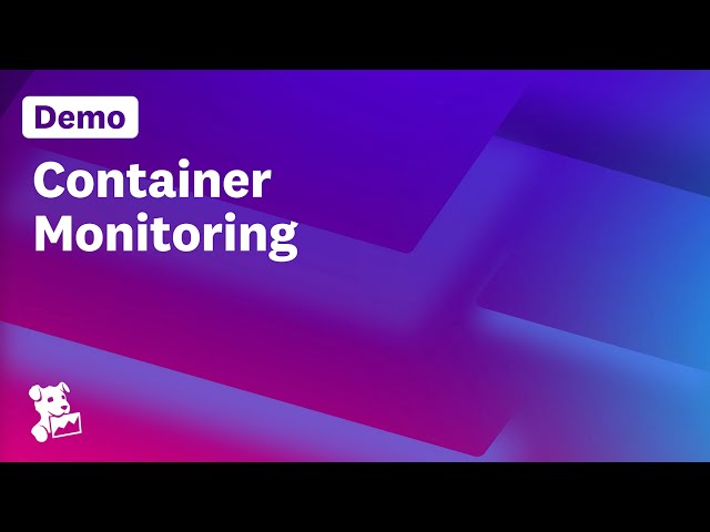 [Demo] Container Monitoring