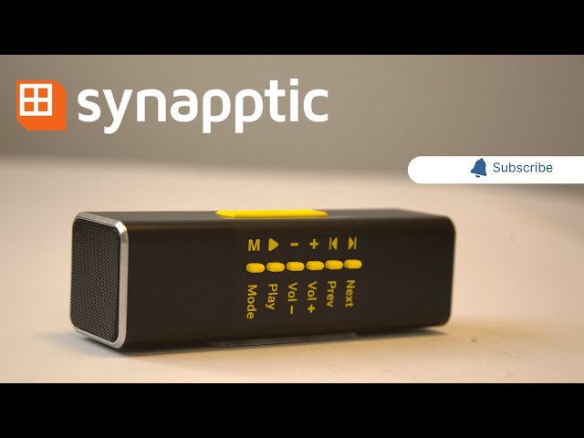 SYNAPPTIC - Unboxing the Talking Newspaper USB Memory Stick Playback Speaker