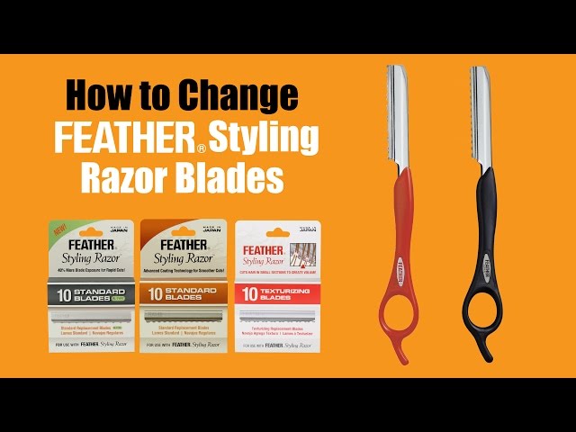 How to Change Feather Styling Razor Blades