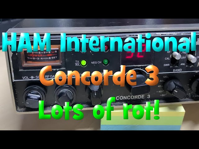 EP 160 - HAM International Concorde 3 - Lots of rot!