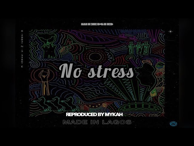 🔥🔥WIZKID - NO STRESS Instrumental Reproduced by Mykah