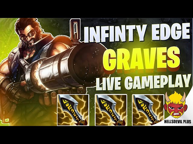 Infinity Edge Buff On Graves Is HUGE! - Wild Rift HellsDevil Plus Gameplay