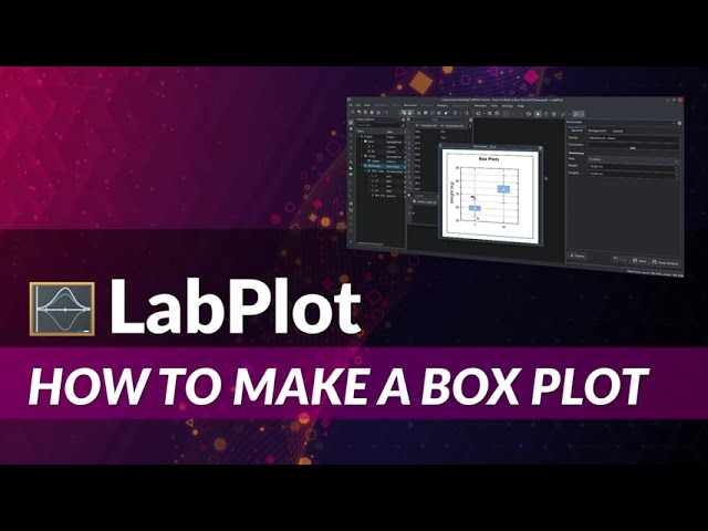 How To Make a Box Plot in LabPlot