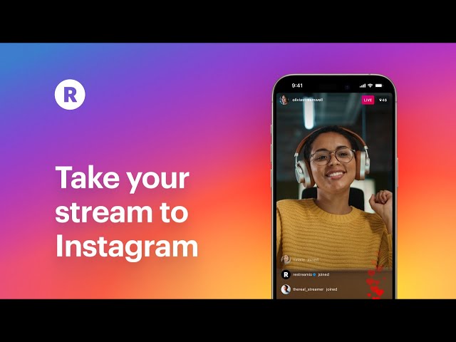 How to stream on Instagram with Restream