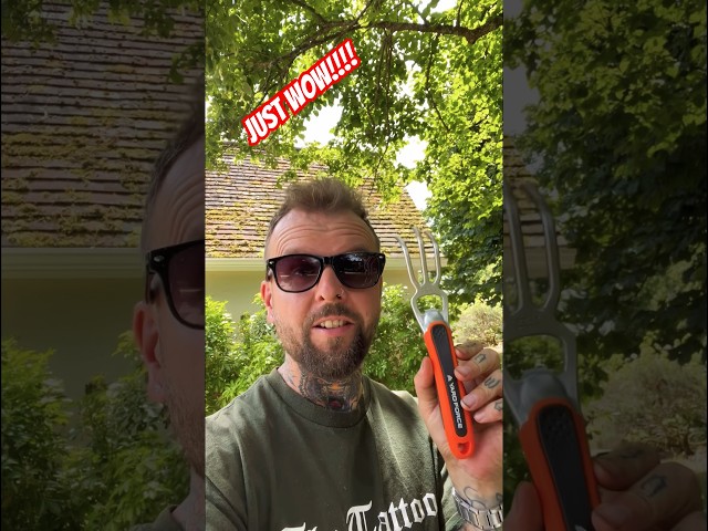 THE GARDEN TOOL WITH A BEER OPENER!!!! #garden  #youtubeshorts #subscribe #tools #insane #amazing