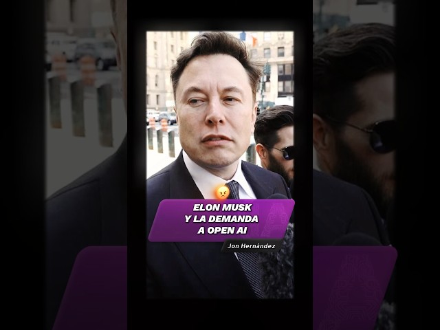 😳 Elon Musk quita la demanda a OpenAI | 🥶 #ia #elonmusk #openai