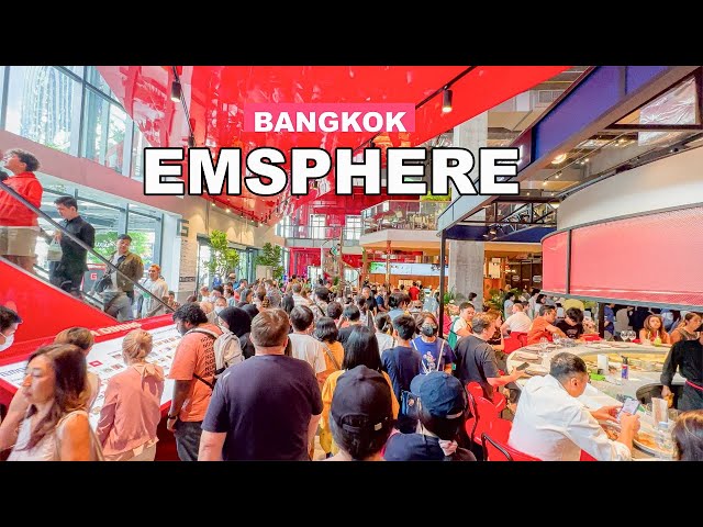 Newly Opened EmSphere Shopping Mall in Bangkok 🇹🇭🛍️🎄