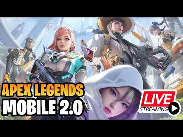 🔴 HIGH ENERGY HEROES LIVE 🔥 APEX LEGENDS MOBILE #apexlegendsmobile #highenergyheroes #bgmilive