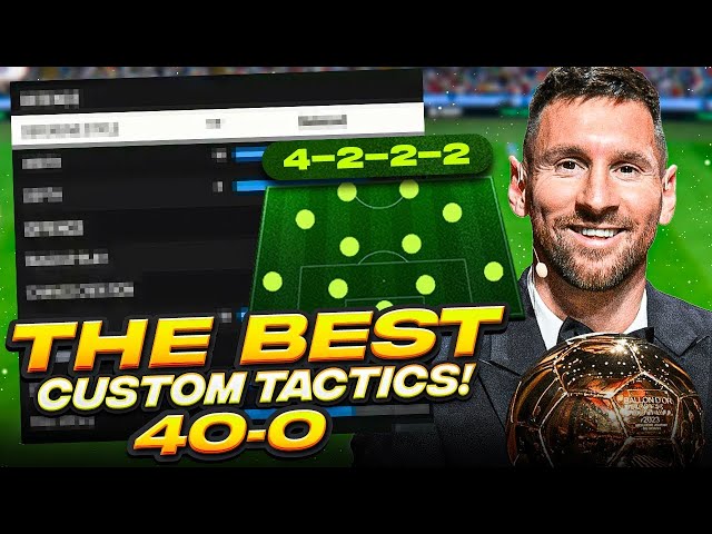 These Custom Tactics Will Get You Rank 1 in FUT Champs 🥶 FC24 Ultimate Team