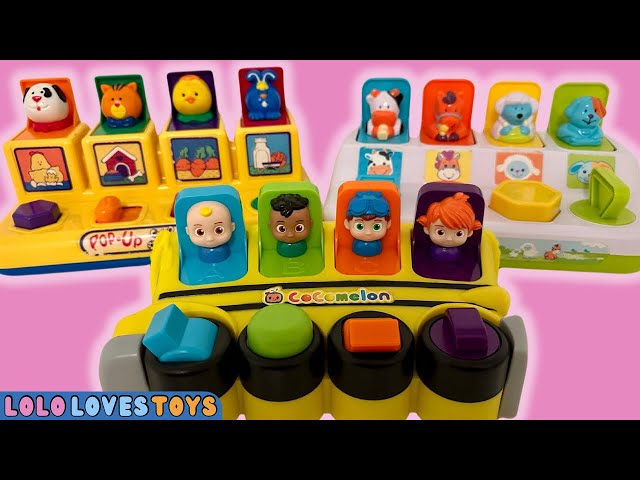 Pop Up Pals Toys with Cocomelon Friends & More!