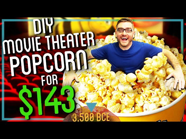 How to Make Popcorn That Costs $143 (Movie Theater QUALITY)