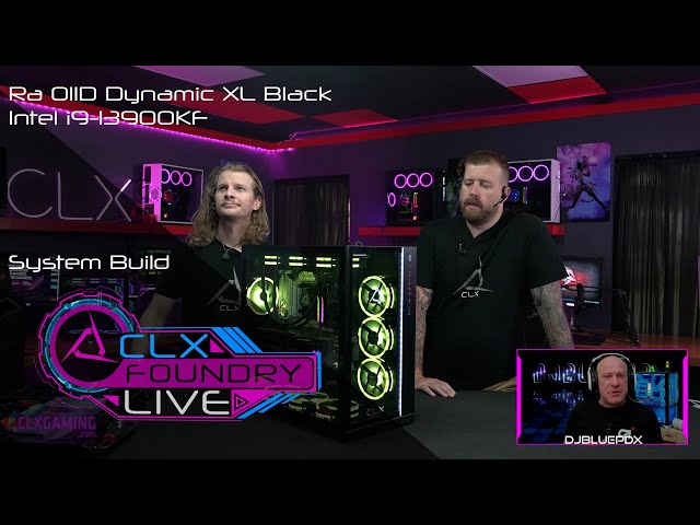 CLX Foundry Live ep. 60: Custom Black Ra PC Build