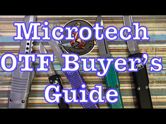 Microtech OTF Buyer’s Guide - Troodon & Ultratech Series