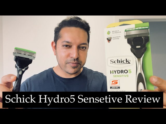 Best Cartridge Razor for Sensitive Skin 4K | Schick Hydro 5 Sensitive Razor | ​⁠