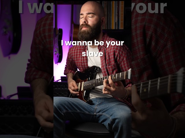 I Wanna Be Your Slave Guitar Tutorial (by Giulio Morra for PlanetGuitar.it)