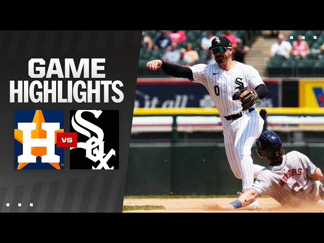 Astros vs. White Sox Game Highlights (6/20/24) | MLB Highlights