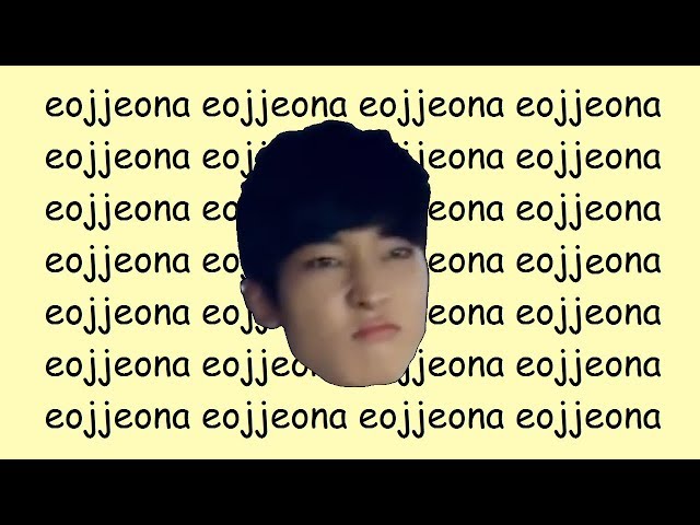 seventeen's 'oh my!' but every time they say "eojjeona" it gets faster