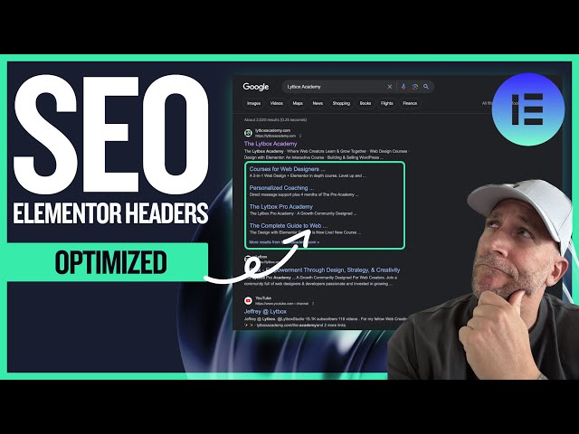 How to SEO Optimize Your Elementor Headers & Menus