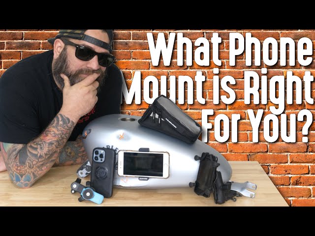 Motorcycle Phone Mounts | Which One To Choose ?