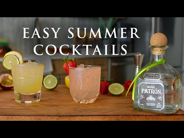Refreshing Summer Cocktails | Patrón Tequila