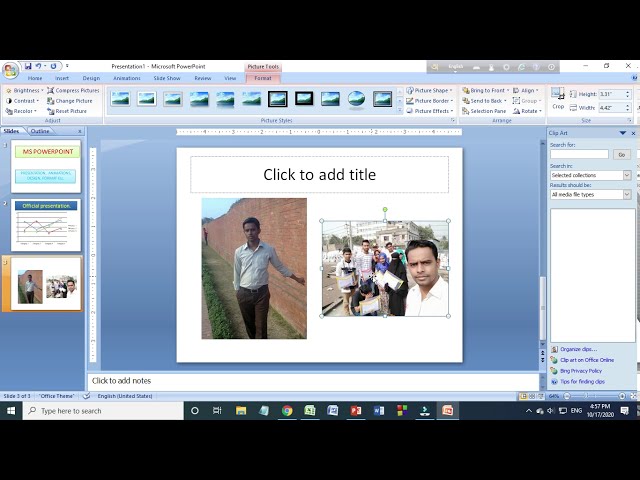 MS PowerPoint Tutorial Bangla | How to make a PowerPoint Presentation