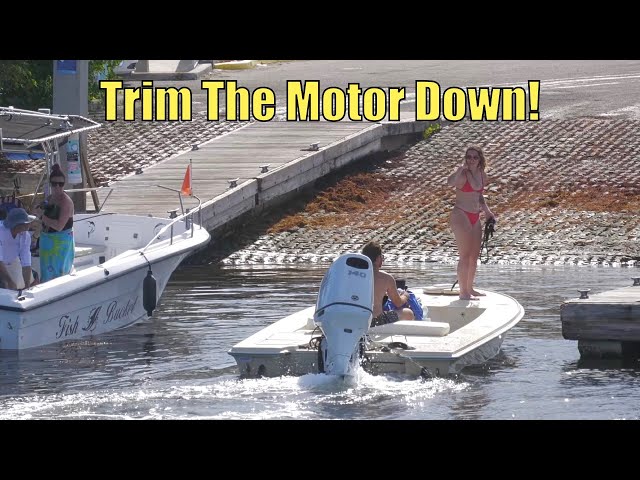 Trim The Engine Down!! | Miami Boat Ramps | Boynton Beach
