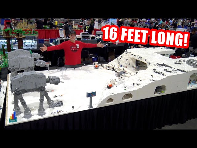Huge LEGO Battle of Hoth with 250,000+ Pieces!