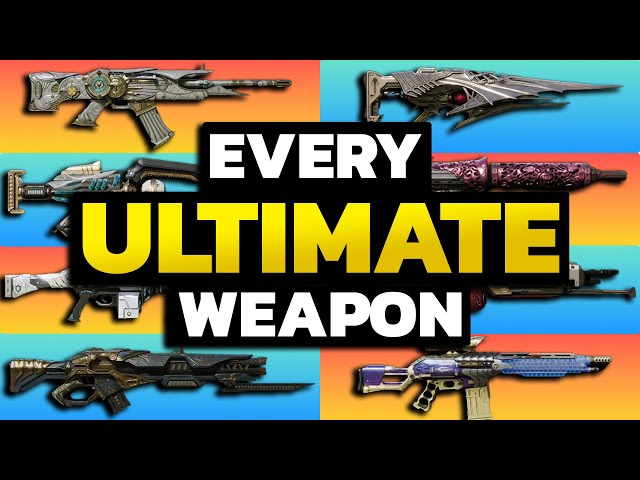 Every Ultimate Weapon We Know About & The Best Descendant for Them!