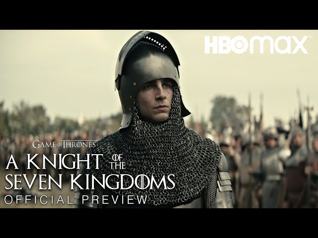 A Knight of the Seven Kingdoms: Official Preview | Game of Thrones Prequel (HBO)