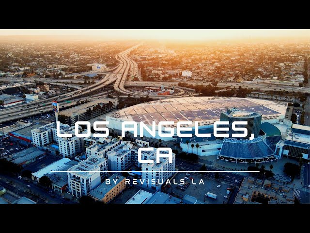 Los Angeles California 4K Drone