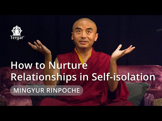 Coronavirus: How to Nurture Relationships in Self-isolation - Live Teaching with Mingyur Rinpoche
