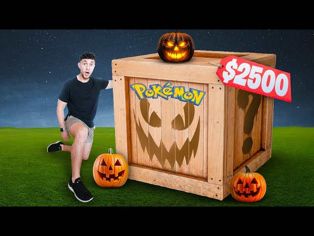I Opened a $2,500 Halloween Pokémon Mystery Box!