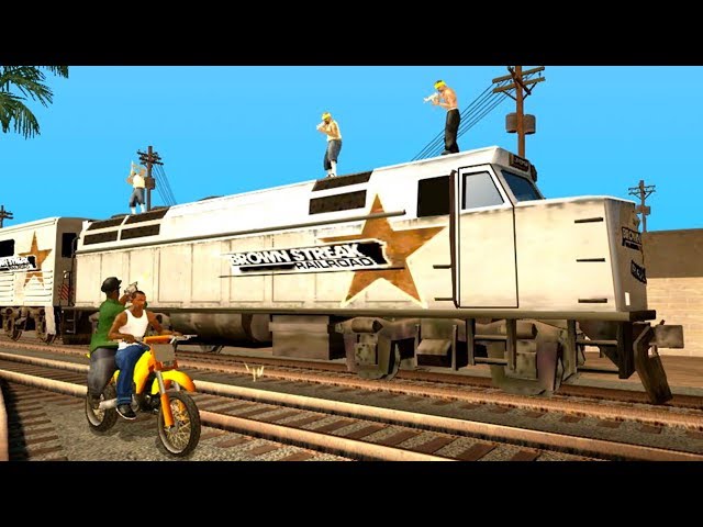 All You Had To Do Was Follow The Train CJ - GTA San Andreas
