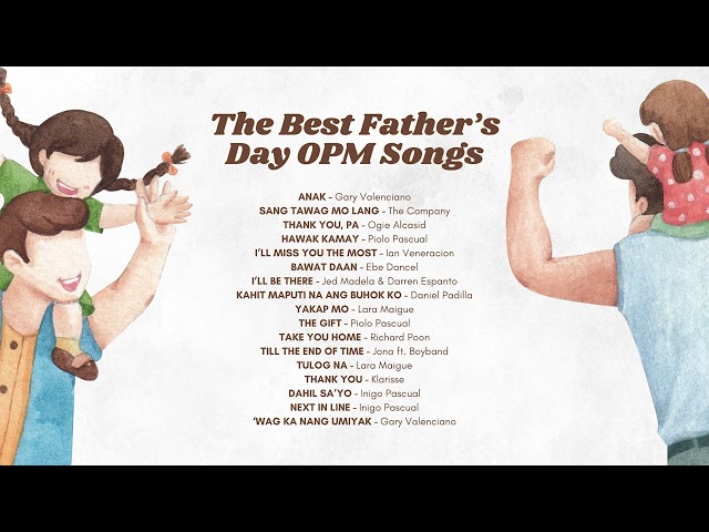 The Best Father's Day OPM Songs