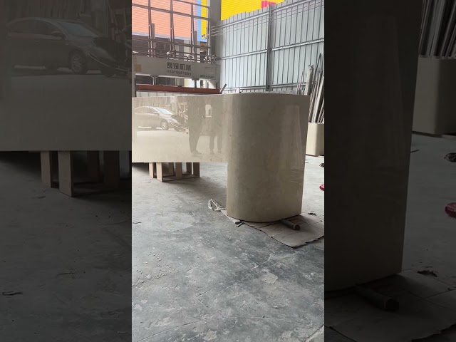 Marble reception desk  #marble #factory #shorts