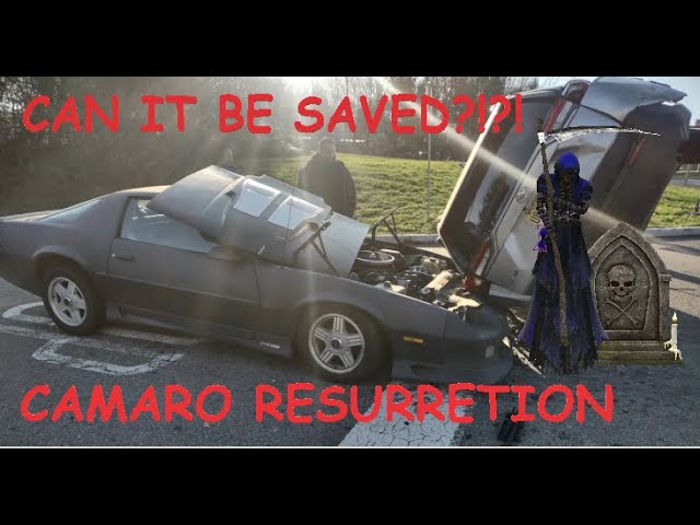 Totaled 1991 Camaro Resurrection Part 1