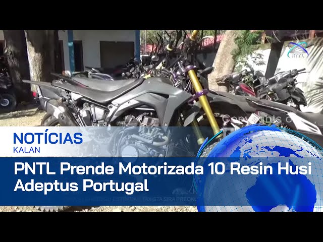 PNTL Díli Prende Motorizada 10 Resin ne’ebé Halo Barullu Durante Jogu Portugal VS Repúblika Checo