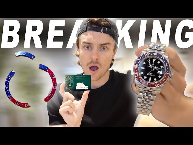 Rolex GMT Pepsi 'Production Issues' are TRUE!!!