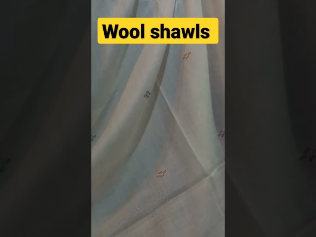 wool shawls hand made 2200rs #youtubeshorts #shorts #viral #shawl