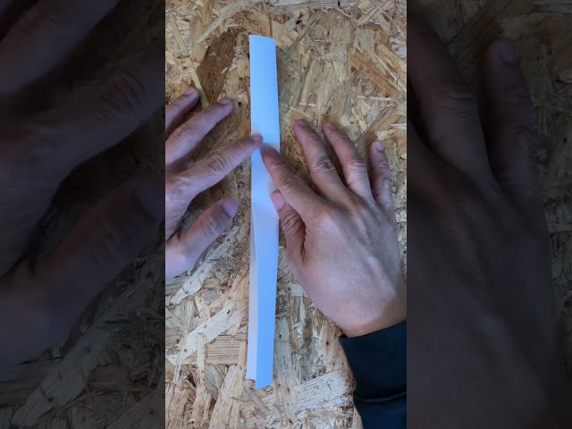 Learn How To Make The Easiest Paper Boomerang In A Minute