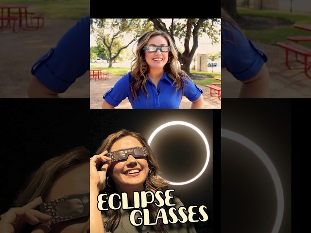 😎Get FREE glasses for the upcoming eclipse! ☀️ #ksatnews #SanAntonio