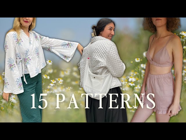 15 Spring Summer Sewing Patterns You Should Make RIGHT NOW!