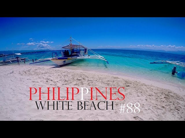 WHITE BEACH PHILIPPINES - Paradise Beach in Cebu - BACKPACKING ASIA WORLDTRAVEL ADVENTURE VLOG #88